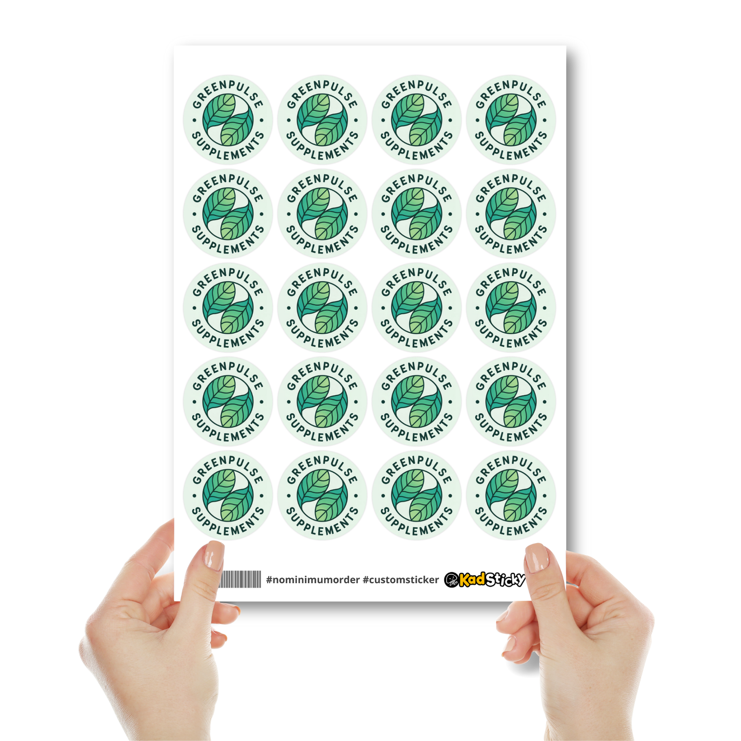 Circle Vinyl Sticker Sheets