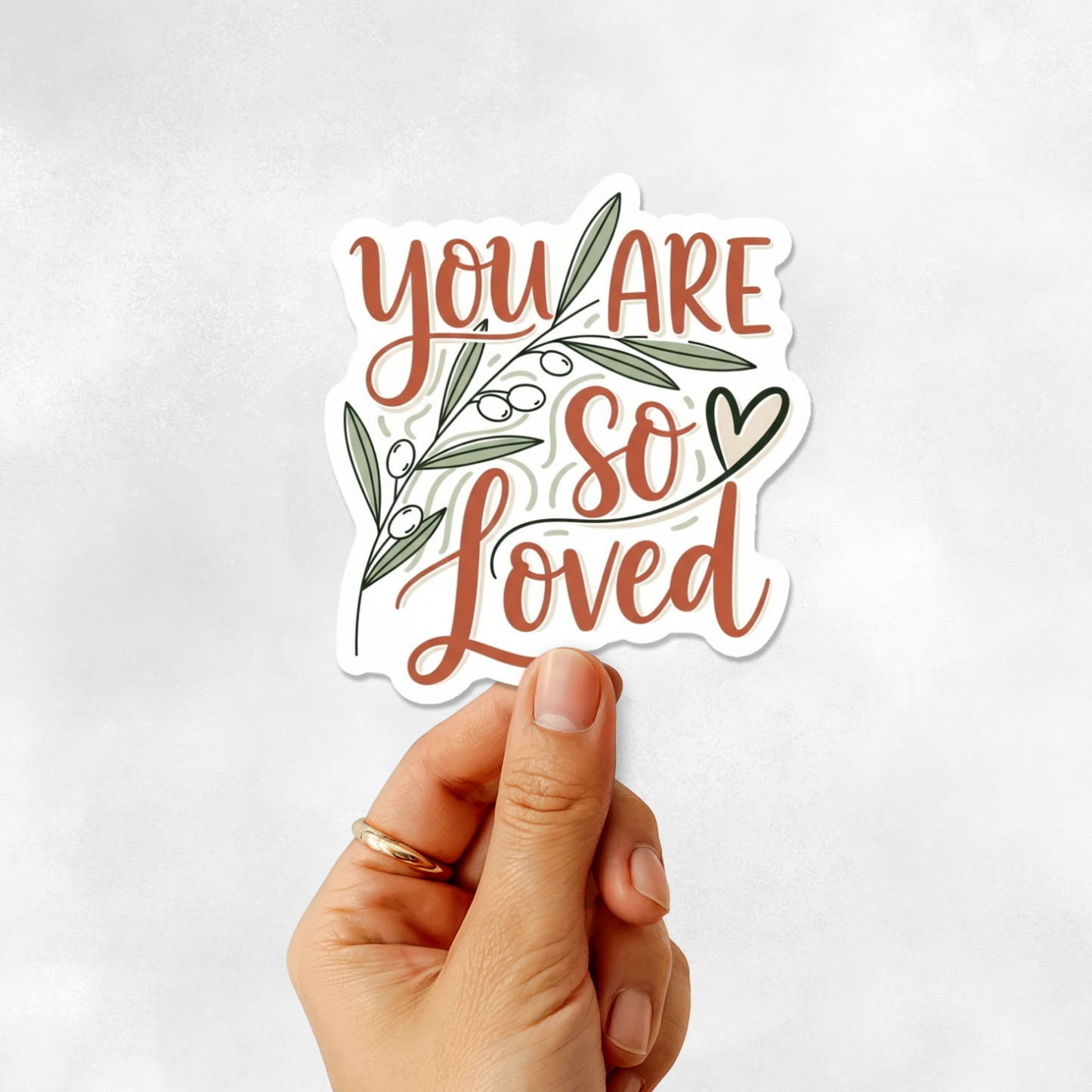 3PCs You Are So Loved Christian Vinyl Decal | Cute Faith Sticker Set