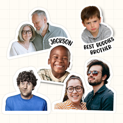 Custom Photo Sticker (Waterproof Vinyl) - 3PCS