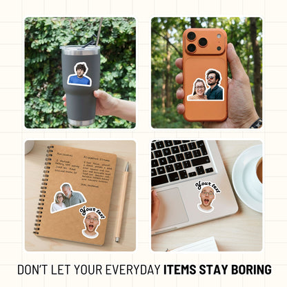 Custom Photo Sticker (Waterproof Vinyl) - 3PCS