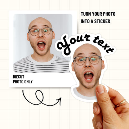 Custom Photo Sticker (Waterproof Vinyl) - 3PCS