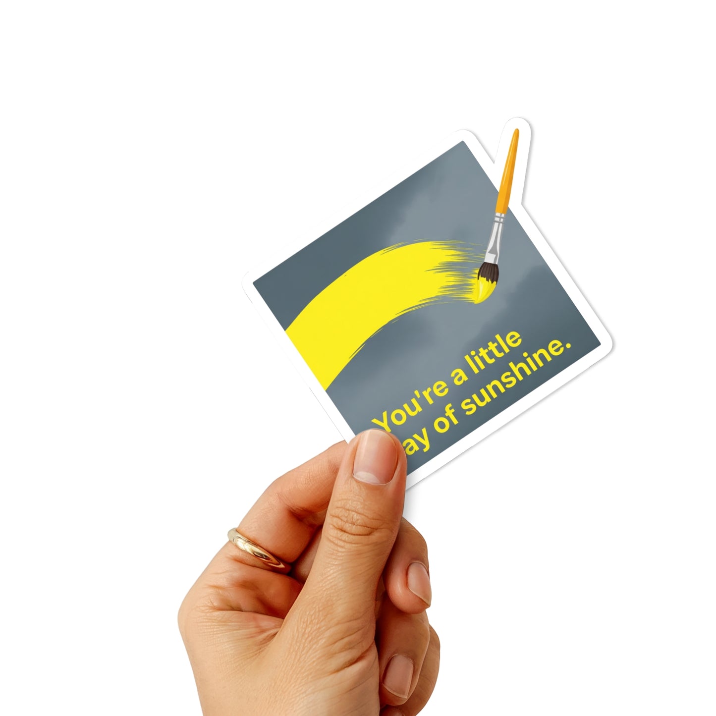 Inspirational Sunshine Sticker - You’re a Little Ray of Sunshine