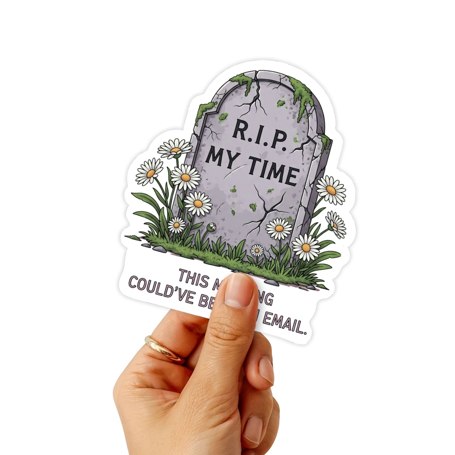Corporate Humor Sticker - This Meeting Could Have Been An Email Decal