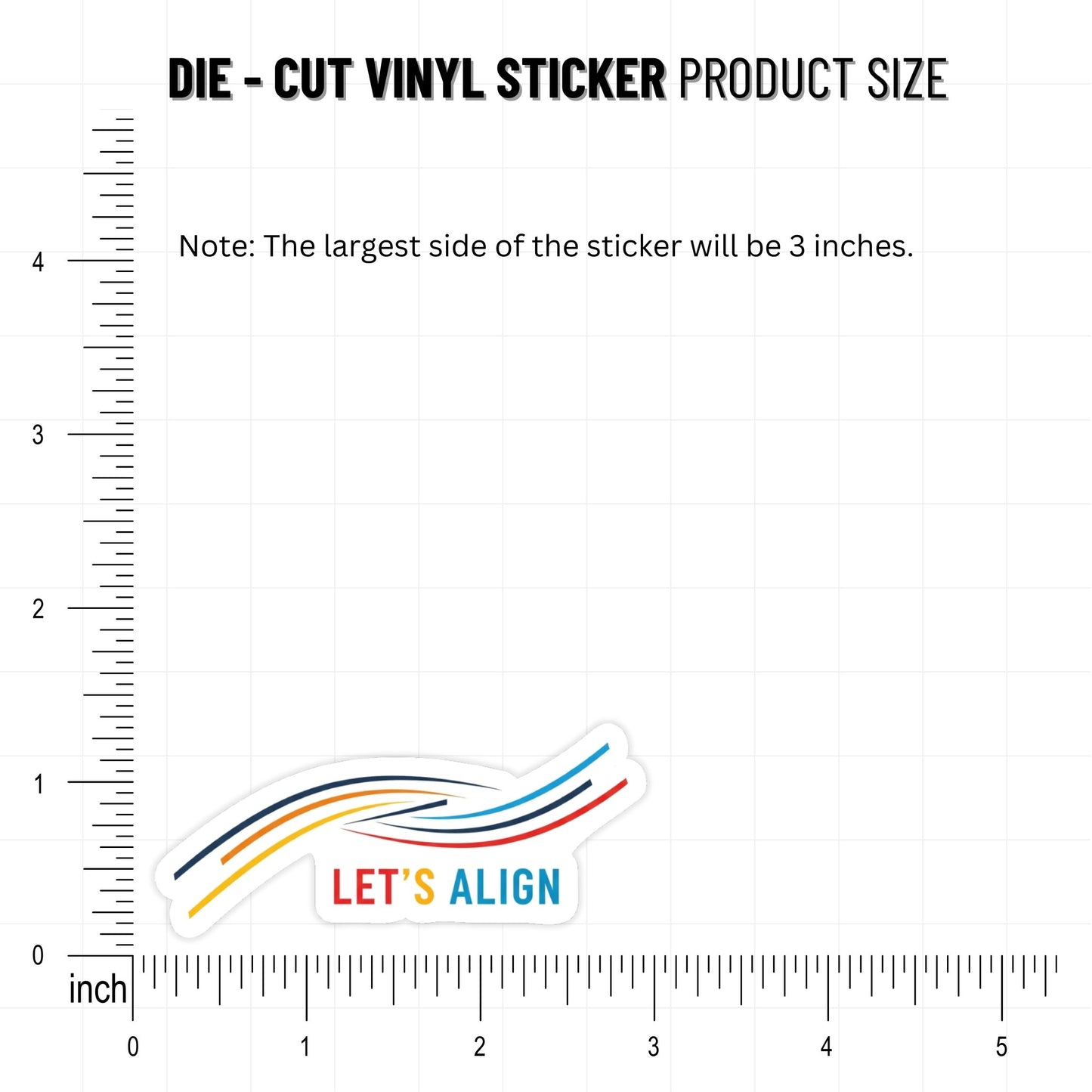 Funny Office Sticker - Let's Align Meeting Humor Vinyl Decal