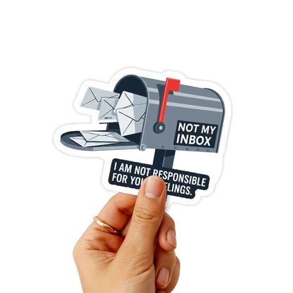 I am Not Responsible for Your Feelings Empowerment Boundaries Sticker