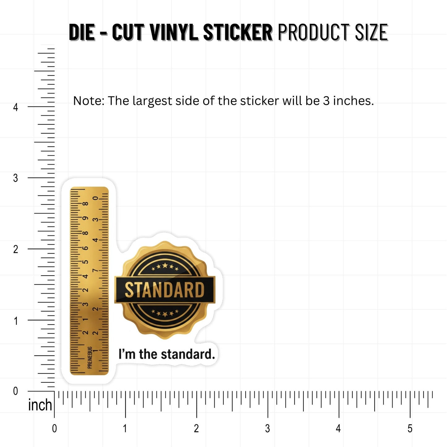 Empowerment Sticker - Im the Standard Premium Quote Decal