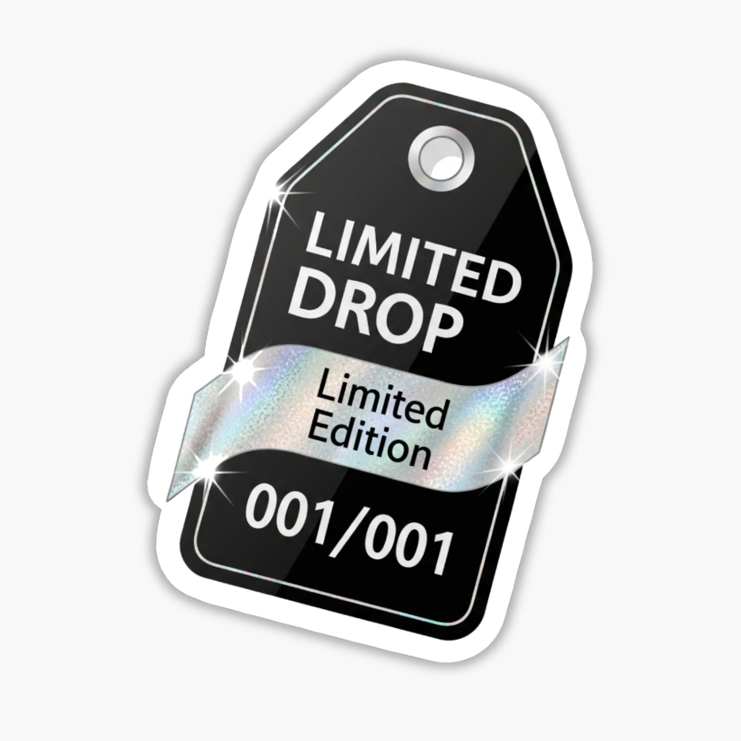 Sarcastic Laptop Sticker - Limited Edition Witty Label Decal