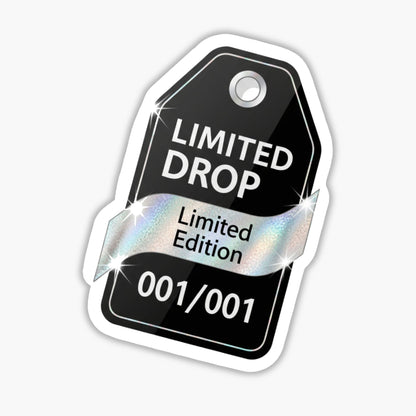 Sarcastic Laptop Sticker - Limited Edition Witty Label Decal