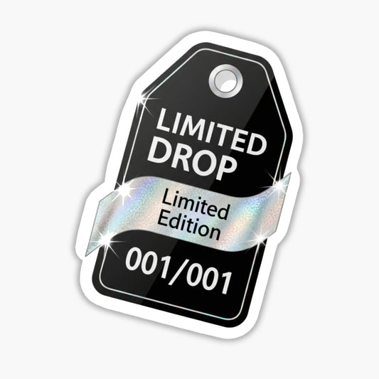 Sarcastic Laptop Sticker - Limited Edition Witty Label Decal