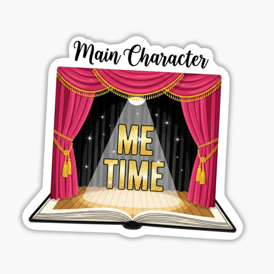 Sassy Planner Sticker - Main Character Energy Glam Decal