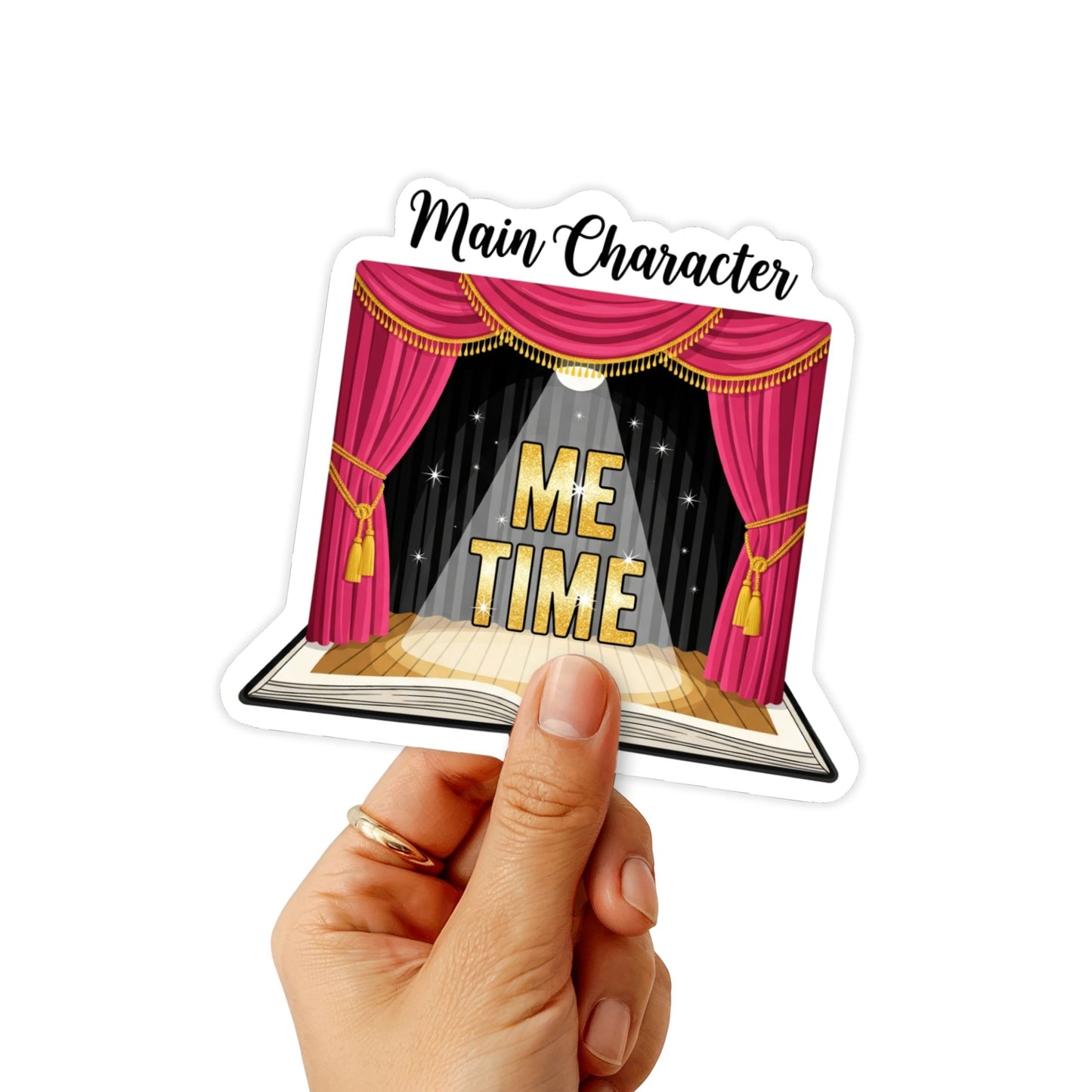 Sassy Planner Sticker - Main Character Energy Glam Decal